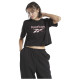 Reebok Γυναικεία κοντομάνικη μπλούζα Crop